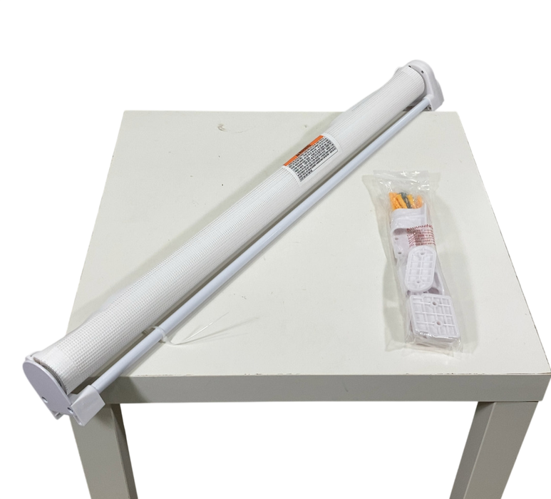 Shop Perma Child Safety Indoor/Outdoor Retractable Baby Gate, 33"x71", White at GoodBuy Gear