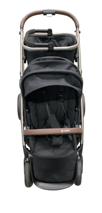 Shop Cybex Gazelle S Modular Stroller, 2020, Moon Black, Silver Frame at GoodBuy Gear