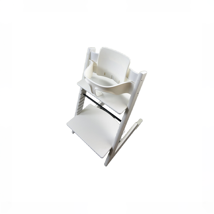 Shop Stokke Tripp Trapp High Chair With Baby Set, 1, White at GoodBuy Gear