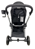 Shop Cybex Eos Stroller, 2024, Moon Black, Silver at GoodBuy Gear