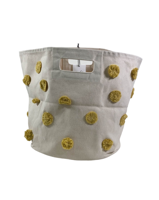 Shop Pehr Pom Pom Bin, Marigold at GoodBuy Gear