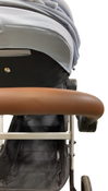 Shop Mockingbird Single to Double 2.0 Stroller, 2024, Silver With Penny Leather, Sky, Windowpane at GoodBuy Gear