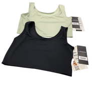 Shop Larken The Larken X Nursing Bra, Large, 2 pack, Sage/Black at GoodBuy Gear