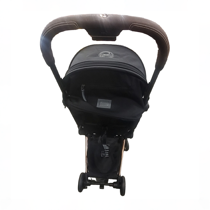 Shop Cybex Coya Stroller, 2024, Rose Gold, Sepia Black at GoodBuy Gear