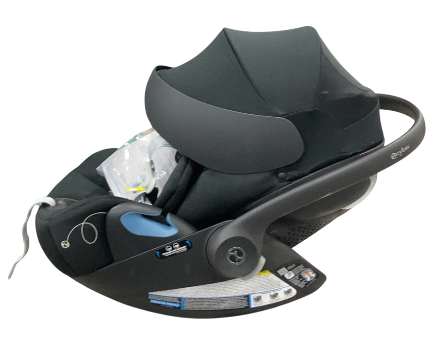 Shop Cybex Cloud G Lux with SensorSafe, 2024, Moon Black at GoodBuy Gear