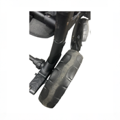 Shop Wonderfold W4 Multifunctional Quad Stroller Wagon, 2024, Volcanic Black at GoodBuy Gear
