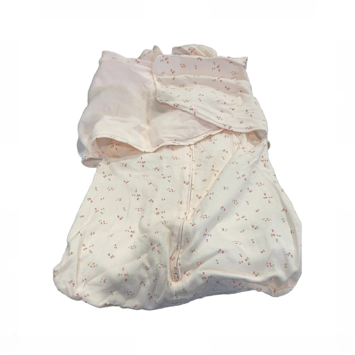 Shop Halo SleepSack Swaddle, Pink Floral, Small at GoodBuy Gear