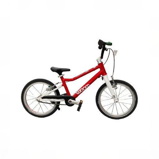 Shop Woom GO 3 Bike "16, Base Model, Woom Red at GoodBuy Gear