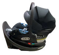Shop Cybex Eos and Aton G Travel System, 2024, Black, Moon Black at GoodBuy Gear