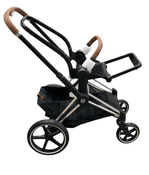 Shop Cybex PRIAM Stroller Frame And Seat, 2021, Chrome/Brown at GoodBuy Gear