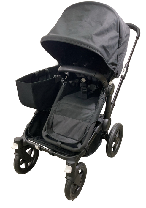 Bugaboo Donkey 5 Stroller Mono, 2023, Black, Midnight Black