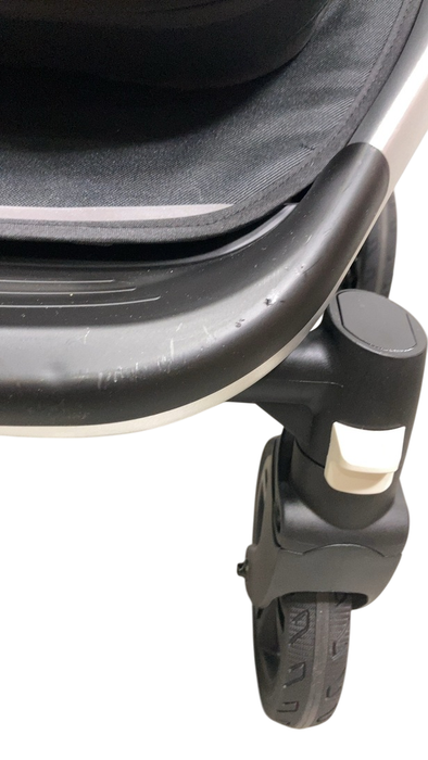Shop Mockingbird Single 2.0 Stroller, Bloom, Windowpane, Silver With Penny Leather, 2024 at GoodBuy Gear