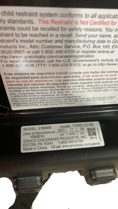Shop Graco TurboBooster 2.0 Backless Booster Car Seat, 2023, Denton at GoodBuy Gear