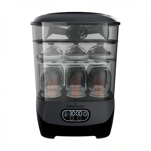 Shop Baby Brezza Sterilizer And Dryer Advanced, Charcoal at GoodBuy Gear