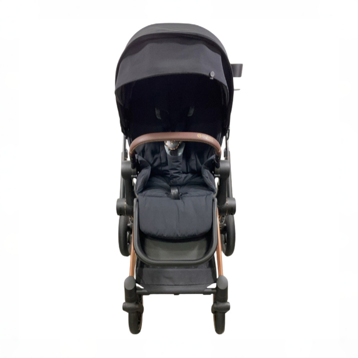 Shop Cybex PRIAM4 Stroller, 2023, Deep Black, Rose Gold at GoodBuy Gear