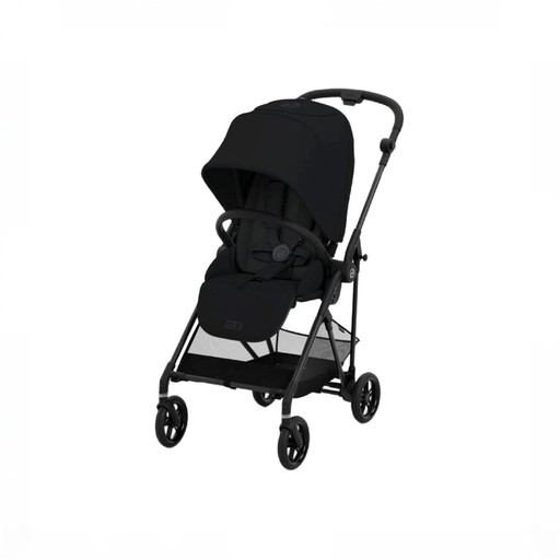 Shop Cybex Melio Carbon, 2022, Moon Black at GoodBuy Gear