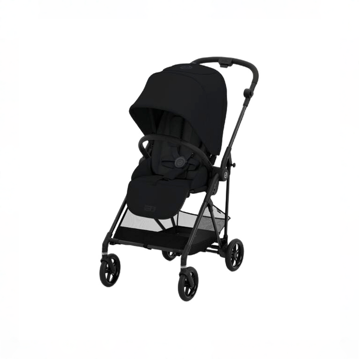 Shop Cybex Melio Carbon, 2022, Moon Black at GoodBuy Gear