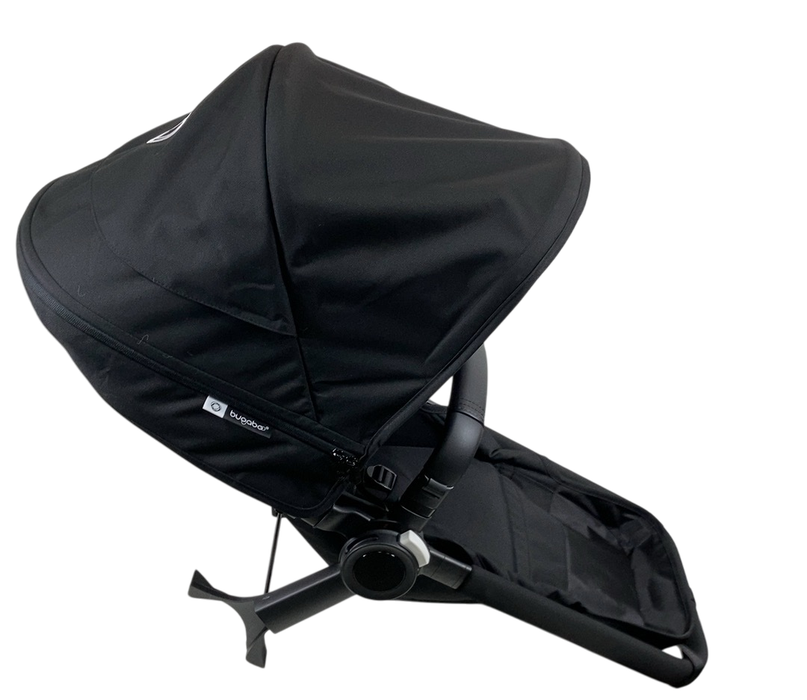 Shop Bugaboo Donkey 5 Duo Extension Set, 2024, Aluminum, Midnight Black, Midnight Black, with Canopy at GoodBuy Gear