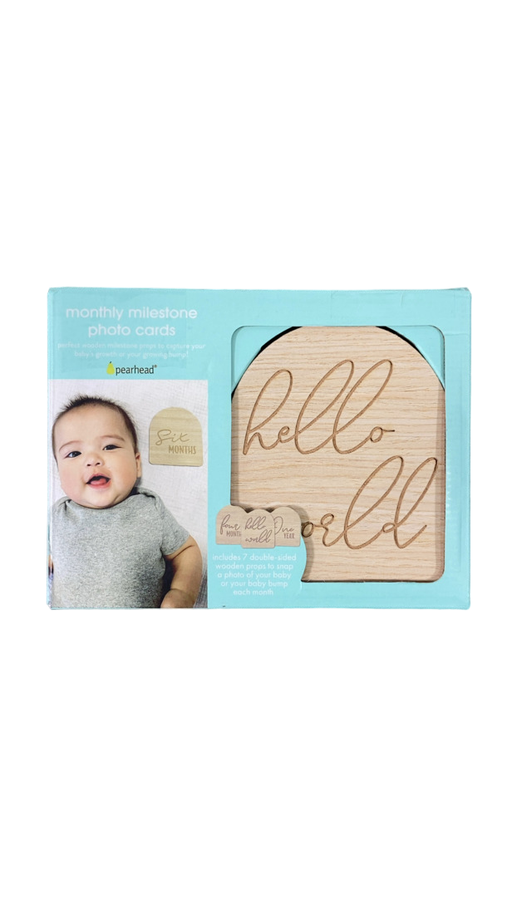 Shop Pearhead Monthly Milestone Photo Cards at GoodBuy Gear