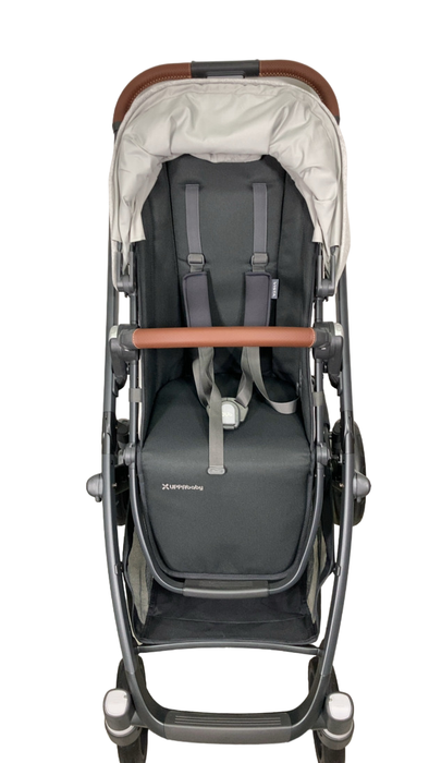 Shop UPPAbaby VISTA V2 Stroller, 2023, Anthony (White & Grey Chenille) at GoodBuy Gear