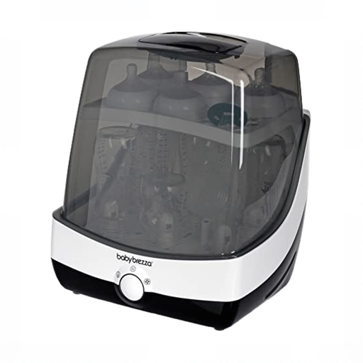Shop Baby Brezza Superfast Sterilizer Dryer, White on Black at GoodBuy Gear
