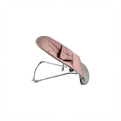 Shop BabyBjorn Bouncer Bliss, Dusty Pink Cotton Petal Quilt, Light Gray Frame at GoodBuy Gear