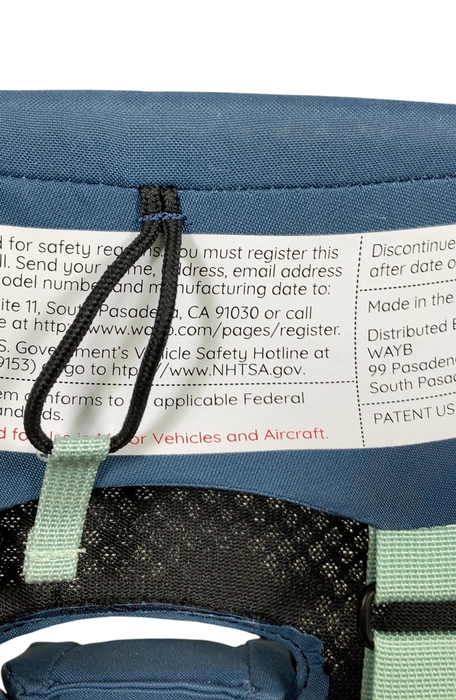 Shop WAYB Pico Portable Car Seat, 2022, Midnight Sky at GoodBuy Gear