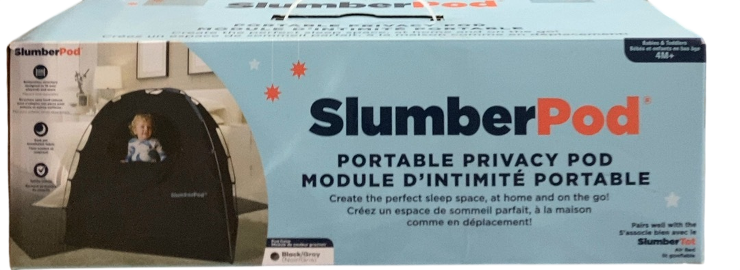 Shop SlumberPod 3.0 Sleep Canopy, Black with Gray Accents at GoodBuy Gear