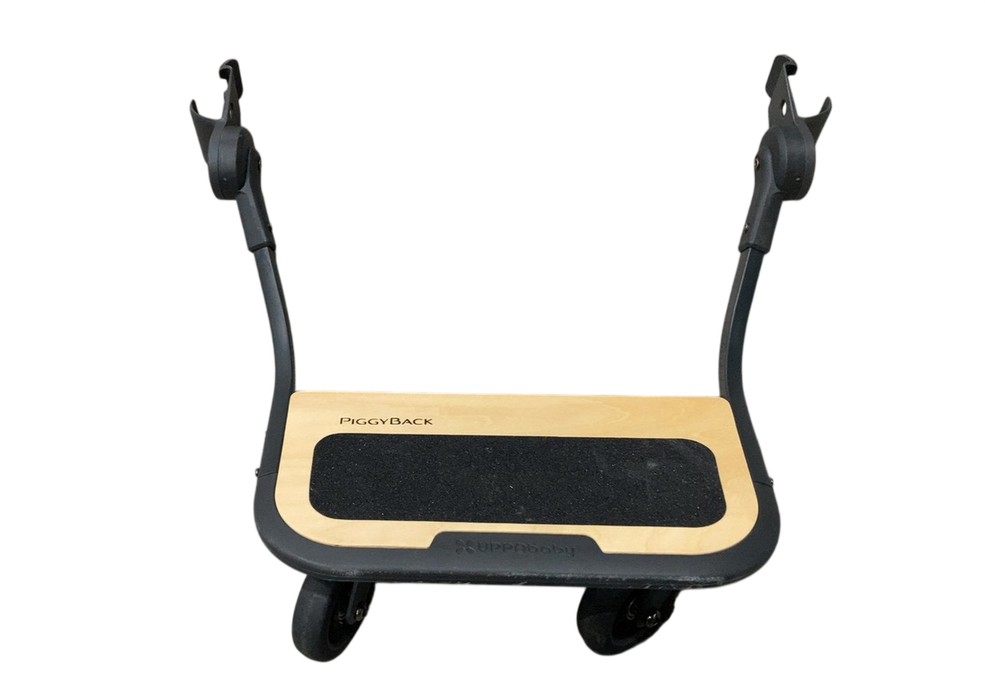 Shop UPPAbaby VISTA PiggyBack Ride-Along Board (2015+), Natural Wood/Black at GoodBuy Gear