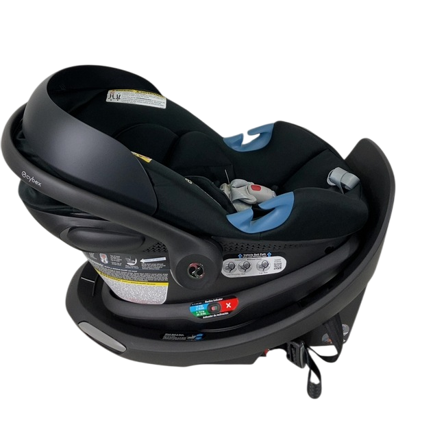Shop Cybex Aton G Swivel Infant Car Seat And Base, Moon Black, 2024 at GoodBuy Gear