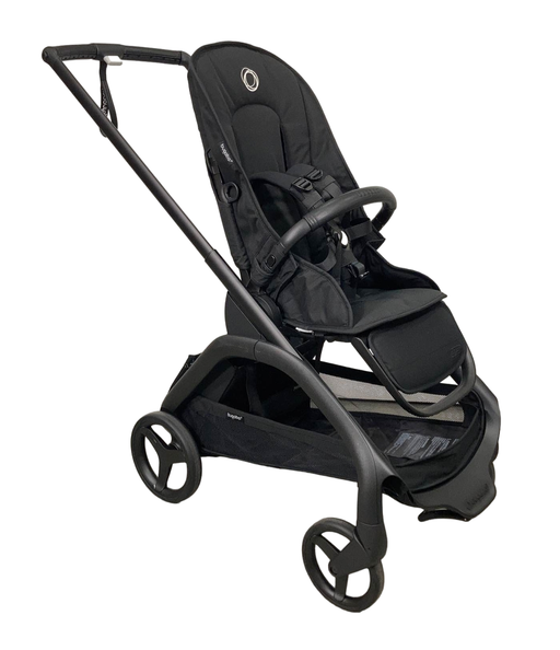 used Bugaboo Dragonfly Stroller, Black, Midnight Black, 2023