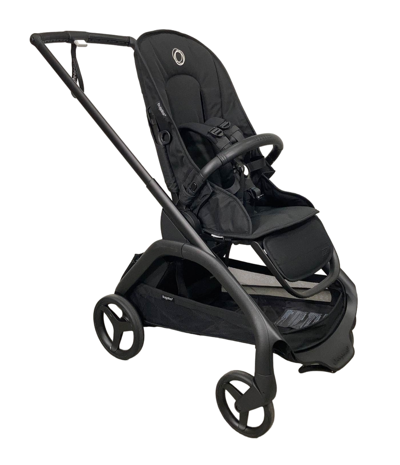 Bugaboo Dragonfly Stroller, Midnight Black, Black, 2023