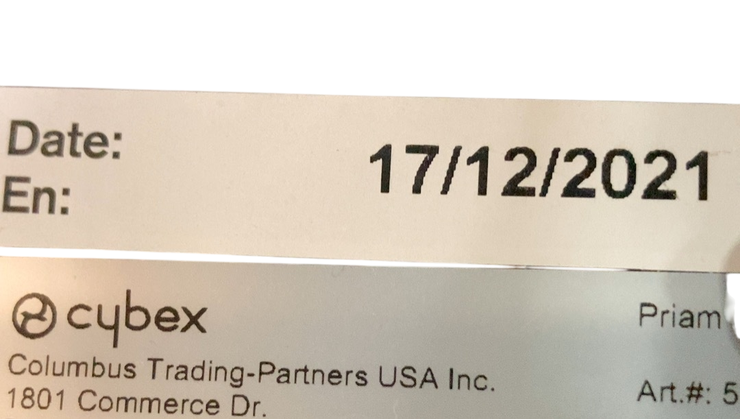 Shop Cybex PRIAM Stroller, 2021, Deep Black, Rosegold at GoodBuy Gear