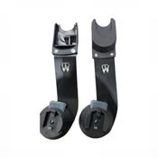 Shop Bumbleride Indie Twin Car Seat Adapters Set for Nuna/Cybex/Maxi Cosi/Clek, Black at GoodBuy Gear