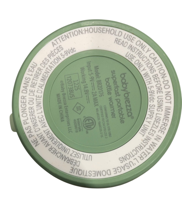 Shop Baby Brezza Super Fast Portable Bottle Warmer, Green at GoodBuy Gear