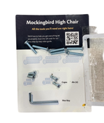 Shop Mockingbird High Chair, 2.0, Natural Beech, White HIDDEN 9.25 JL at GoodBuy Gear