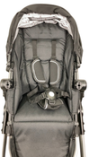 Shop Mockingbird Single to Double 2.0 Stroller, 2024, Black, Silver With Penny Leather, Watercolor Drops at GoodBuy Gear