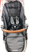 Shop Mockingbird Single 2.0 Stroller, 2024, Bloom, Silver With Penny Leather, Windowpane at GoodBuy Gear
