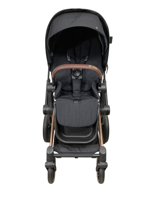 Shop Cybex PRIAM Stroller, 2023, Deep Black, Rosegold at GoodBuy Gear