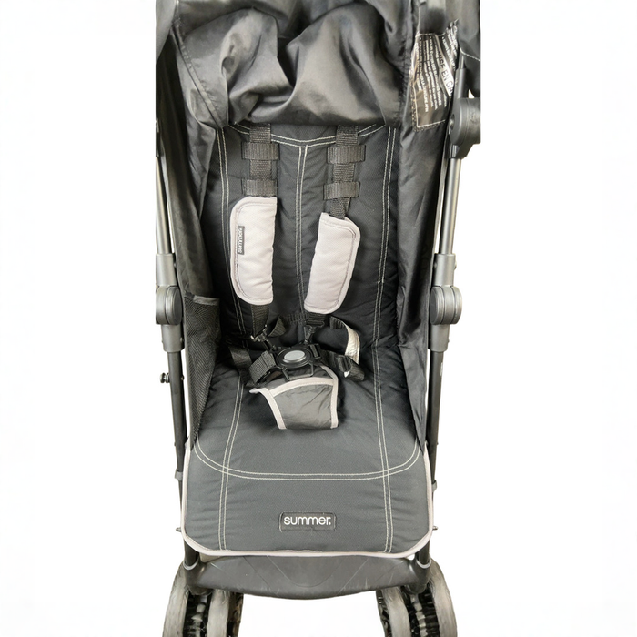 Shop DRAFT - Summer Infant 3Dlite+ Convenience Stroller, 2019, Matte Black at GoodBuy Gear
