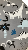 Shop Boppy Nursing and Infant Support Pillow, Grey Dinosaurs at GoodBuy Gear