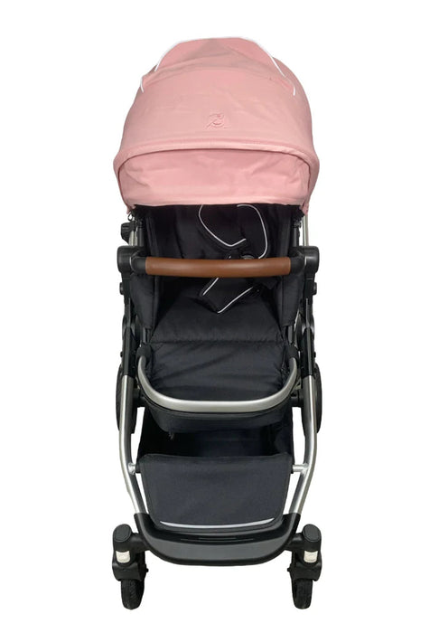 Shop Mockingbird Single to Double 2.0 Stroller, Bloom, Windowpane, Silver With Penny Leather, 2025 at GoodBuy Gear