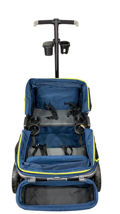 Shop Gladly Family Anthem4 Classic 4 Seater All Terrain Wagon Stroller, Neon Indigo at GoodBuy Gear