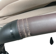 Shop Bugaboo Kangaroo Single To Double Stroller, 2024, Black, Desert Taupe, Desert Taupe at GoodBuy Gear