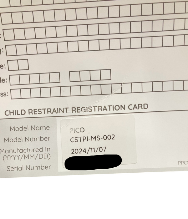 Shop WAYB Pico Portable Car Seat, 2024, Midnight Sky at GoodBuy Gear