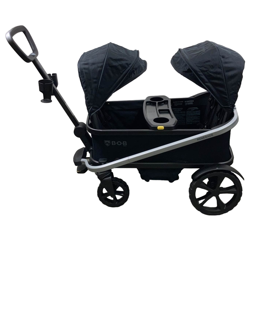 stroller wagon for 3 kids BOB Renegade 3 Seats Canopy Stroller Wagon, 2023, Nightfall