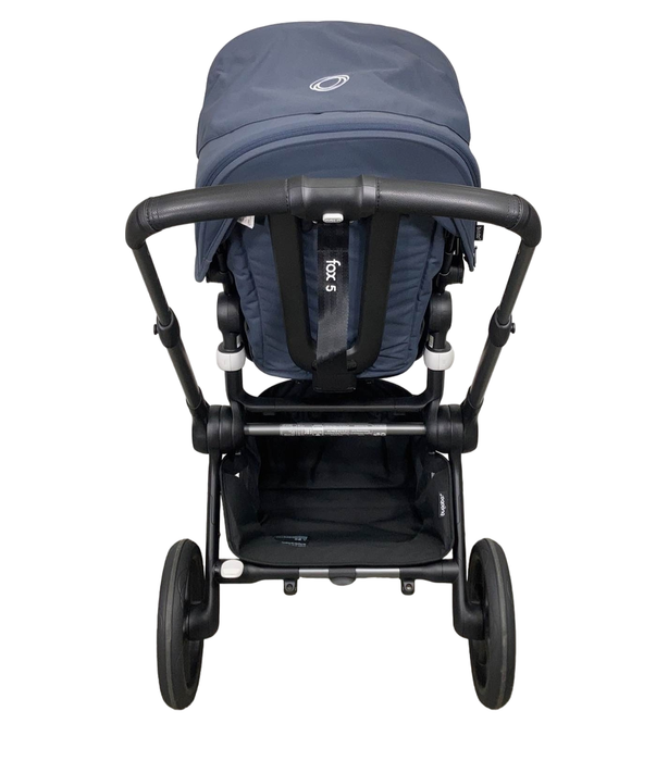 Bugaboo Fox 5 Stroller, 2022, Graphite Frame, Stormy Blue