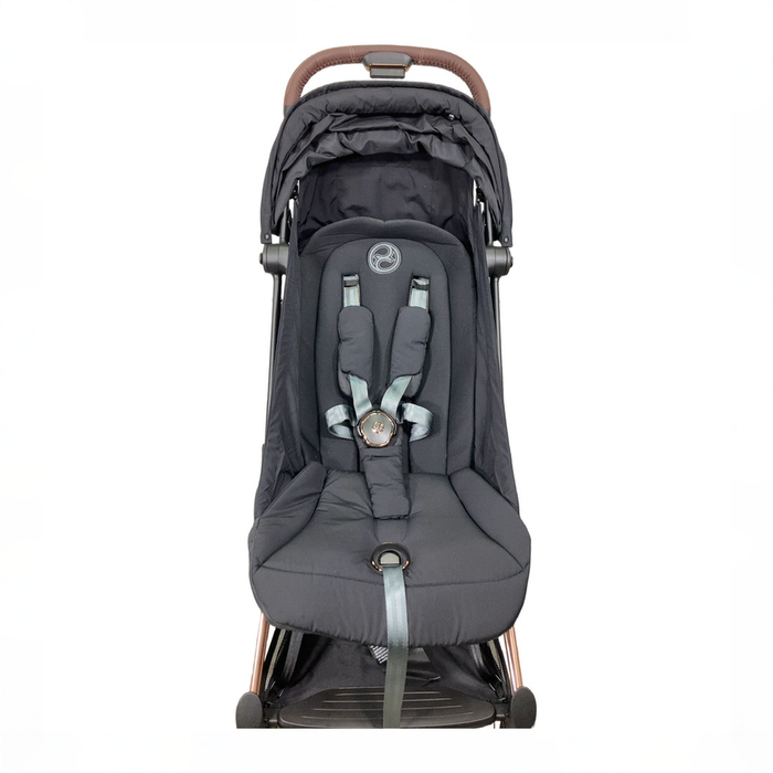Shop Cybex Coya Stroller, 2024, Rose Gold, Sepia Black at GoodBuy Gear