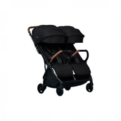 Shop Silver Cross Jet Double Travel Stroller, 2025, Black at GoodBuy Gear