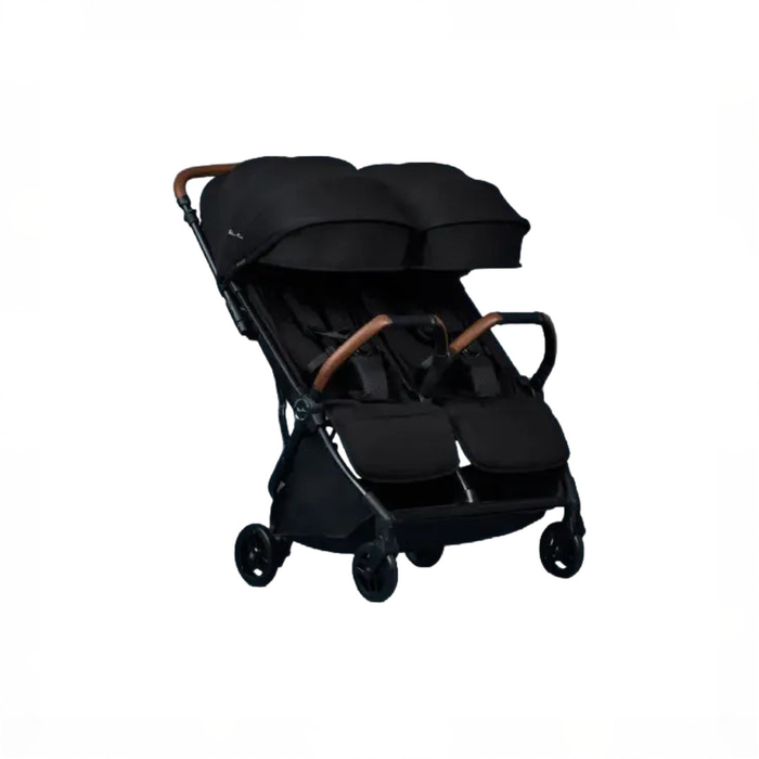 Shop Silver Cross Jet Double Travel Stroller, 2025, Black at GoodBuy Gear